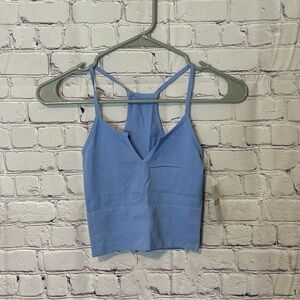 Forever 21 Blue Crop Top